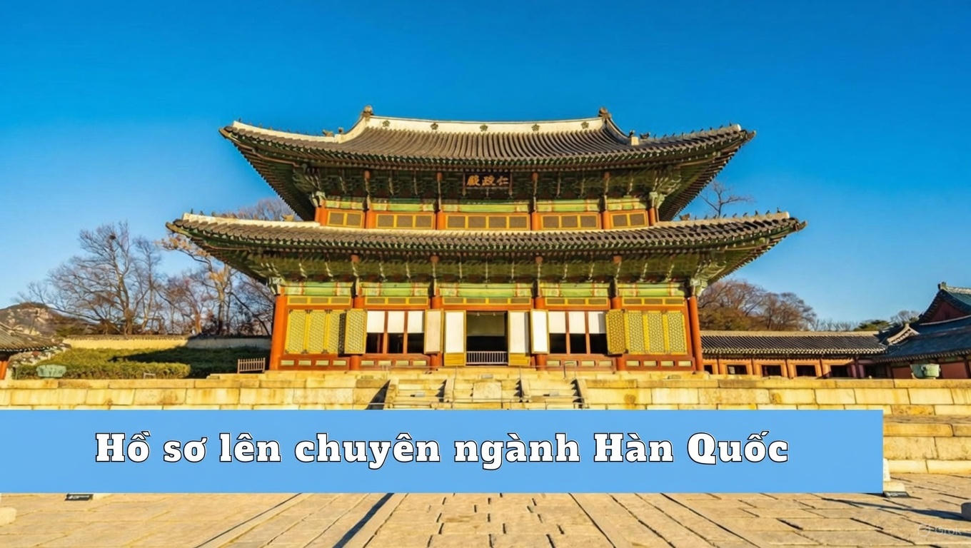 Hồ sơ lên chuyên ngành du học Hàn Quốc
